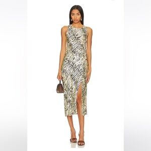 Rails Gabriella Dress in Neautral Ikat